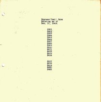 Section 10 - Express Trail Car Roster End of Service